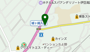 ミロー伊豆高原店の地図画像