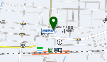 青島整骨院の地図画像