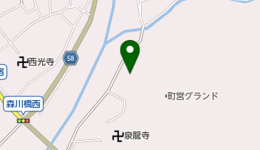 堀内塗装有限会社の地図画像