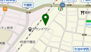 PEACEHAIRの地図画像