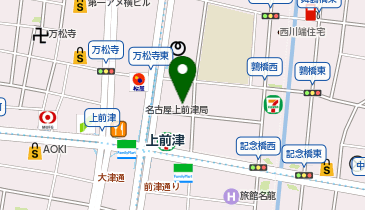 名古屋市獣医師会(公益社団法人)の地図画像
