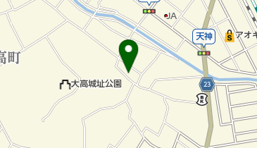 奥田モーターサイクルの地図画像