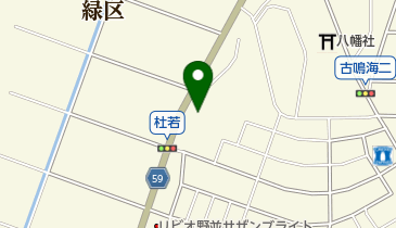 大栄屋金物店の地図画像