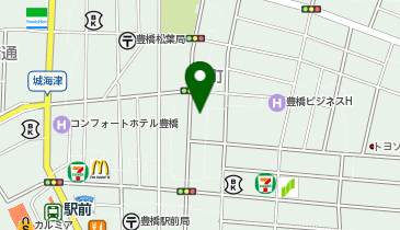 マツヤ化粧品袋物店の地図画像