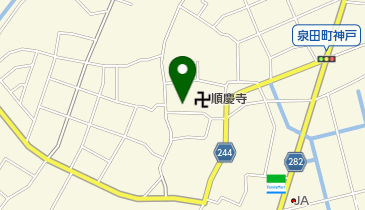 ロン美容院の地図画像