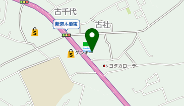 長谷川自然療法院の地図画像