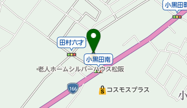 ナカミチ 松阪西店の地図画像