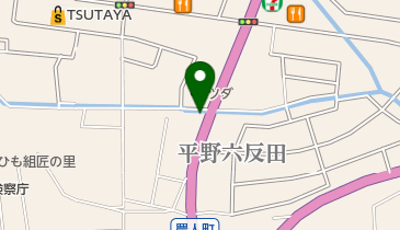 西ざわ笑店の地図画像
