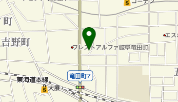 応用地質株式会社岐阜営業所の地図画像