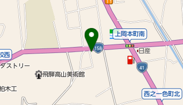 イシサンオートの地図画像