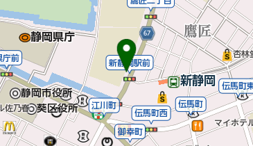 占い淡桂の地図画像