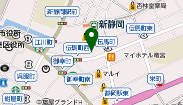 セコム株式会社テクノ事業本部静岡支店の地図画像