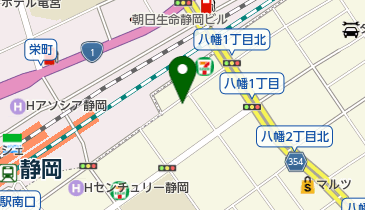 榊原株式会社静岡支店の地図画像