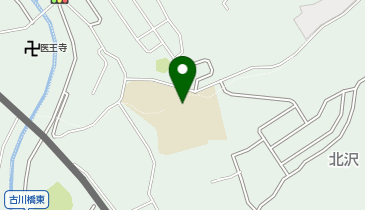 向山第一放課後児童クラブの地図画像