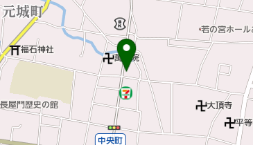 投げ矢本舗の地図画像