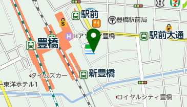 豊橋鉄道労働組合の地図画像