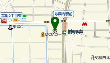 アメヨシ 妙興寺店の地図画像