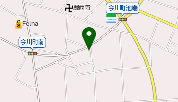 ヘアーサロンティーダの地図画像
