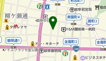 東北麻雀荘の地図画像