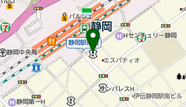 ふじのくにNPO活動センターの地図画像