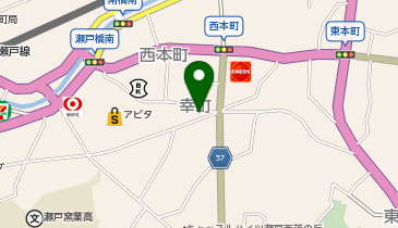 美容室ハッシー&ヨッシーの地図画像