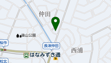 はなみずき動物病院の地図画像