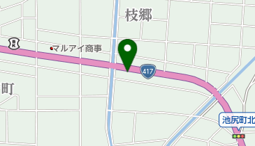 有限会社アテックの地図画像