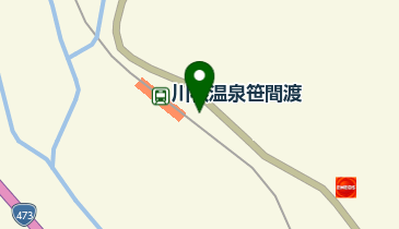 コミュニティーケア笹間渡の地図画像