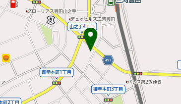 ガルエージェンシー愛知豊田の地図画像