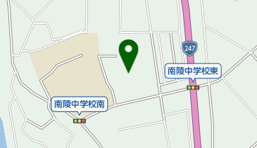 南陵公民館の地図画像