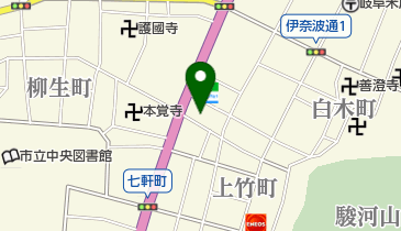 賀雲堂書道教室の地図画像