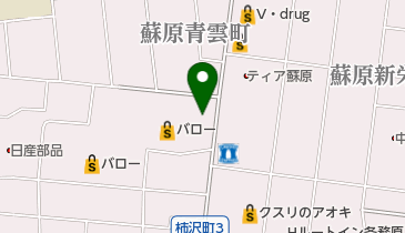 あかのれん各務原店の地図画像
