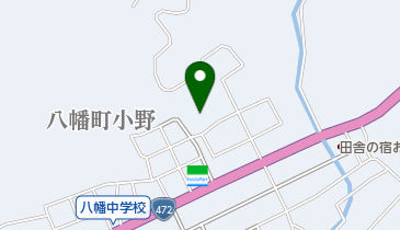宗教法人法音寺郡上八幡支院の地図画像