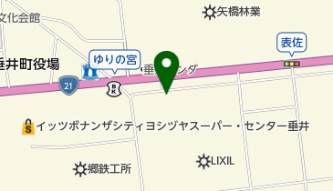 明治牛乳OGURA垂井宅配サービスの地図画像