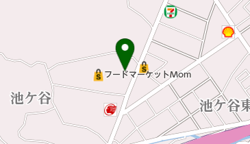 100えんハウスレモン池ヶ谷店の地図画像