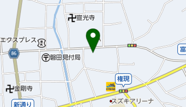 なゆた保険工房磐田店の地図画像