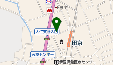 田京電器の地図画像