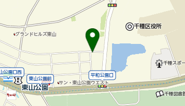 東山リペアガーデンの地図画像