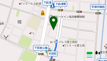クライミングジムサムズアップの地図画像