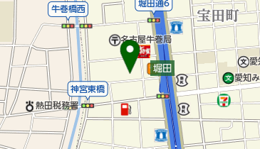 あるふぁ・神宮東の地図画像