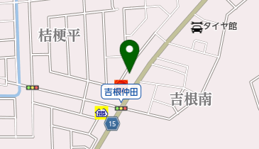 大地接骨院の地図画像