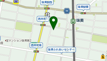 パナショップ味美の地図画像