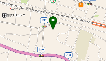 がまごおり快福堂の地図画像