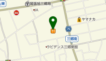 ほていや尾張旭店の地図画像
