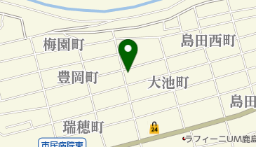 市原株式会社の地図画像