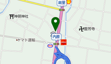 しまざと調剤薬局の地図画像
