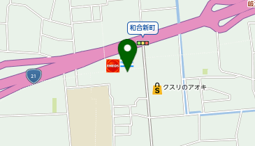 旭エンタープライズ株式会社旭レンタカー大垣営業所の地図画像