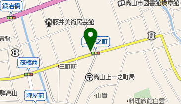 暮らしの骨董お月さんの地図画像