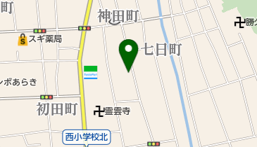 きらきら薬局の地図画像