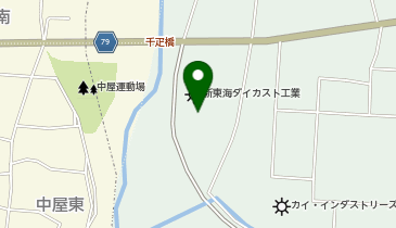 新東海ダイカスト工業株式会社の地図画像
